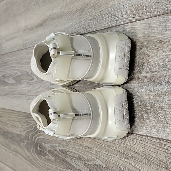 ASH FUTURA 100 Eco Trainers Size 38 (US 8) in Recycled White Knit NEW - Picture 4 of 10